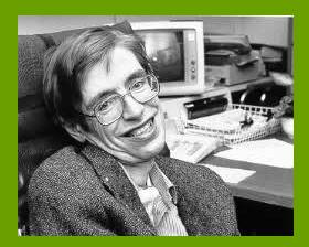 Photo of Dr Stephen Hawking famous Physicist & AT User